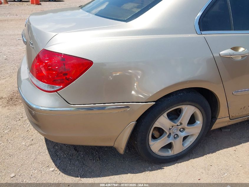 2005 Acura Rl 3.5 VIN: JH4KB16535C002941 Lot: 42705052
