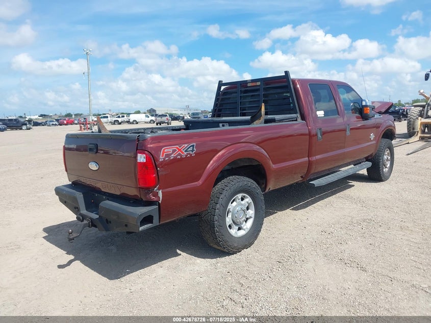 Vin: 1ft7w2btxceb38667, lot: 43171850, ford f-250 xlt 20124