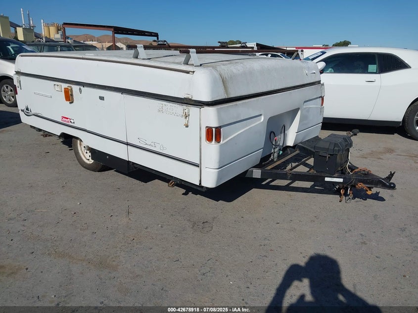 2002 COLEMAN POP UP CAMPER