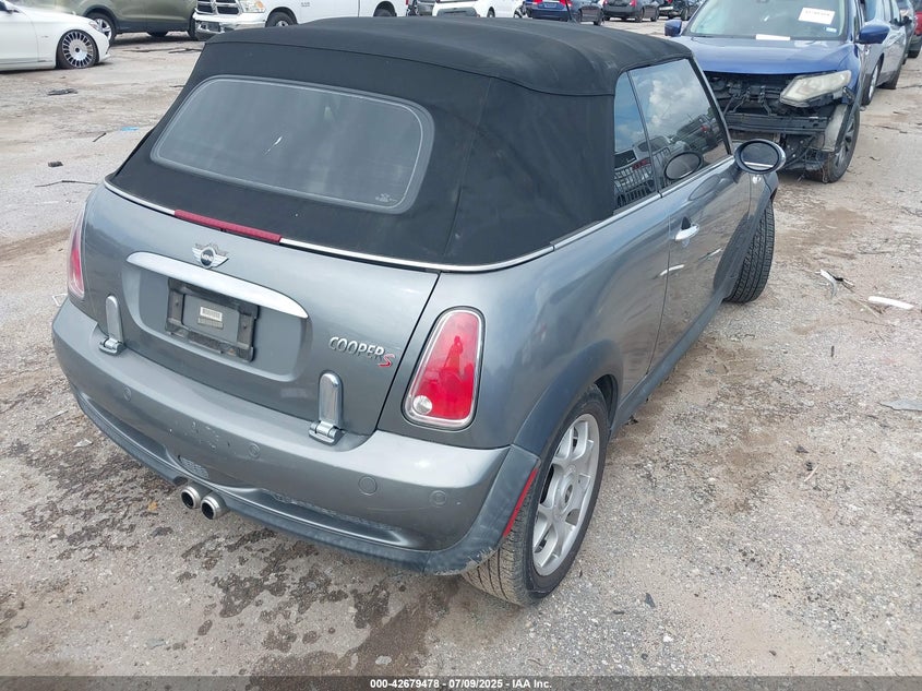 2006 MINI COOPER S VIN: WMWRH33586TF87791