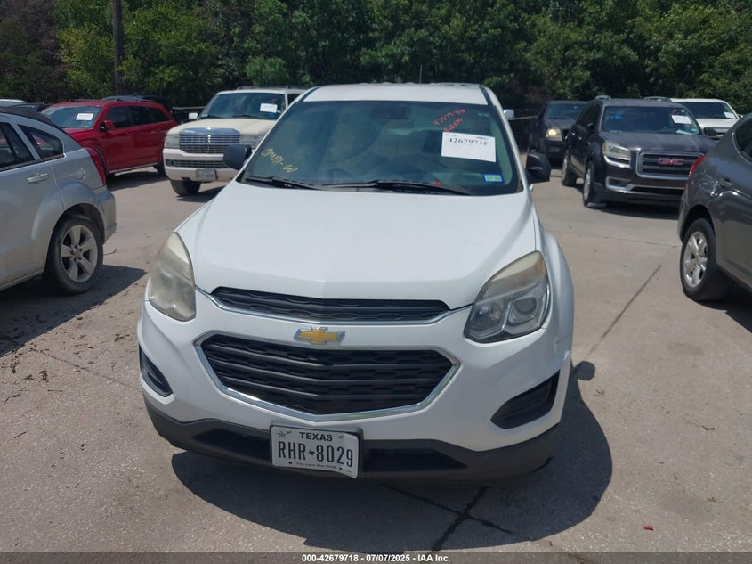 2016 CHEVROLET EQUINOX LS - 2GNALBEK1G1154143