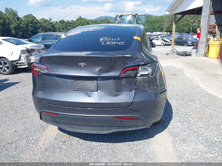 2023 Tesla Model Y Awd/Long Range Dual Motor All-Wheel Drive VIN: 7SAYGDEEXPF927368 Lot: 42680081