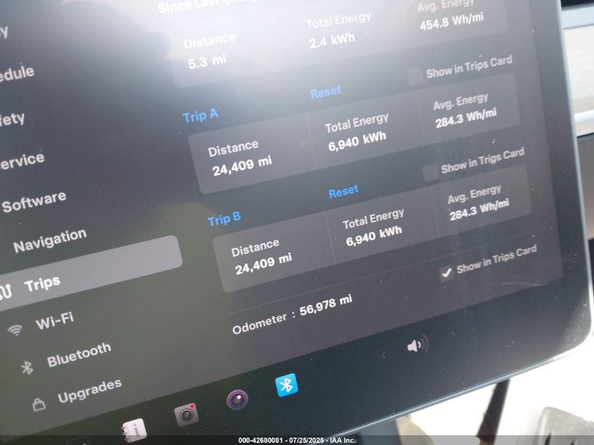 2023 Tesla Model Y Awd/Long Range Dual Motor All-Wheel Drive VIN: 7SAYGDEEXPF927368 Lot: 42680081