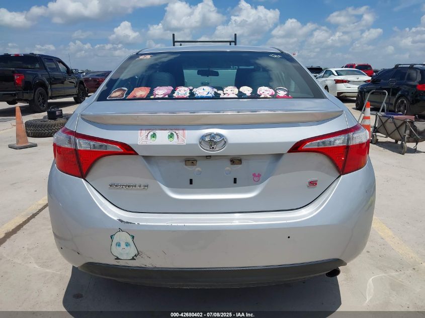 2016 Toyota Corolla S Plus VIN: 5YFBURHE3GP416688 Lot: 42680402