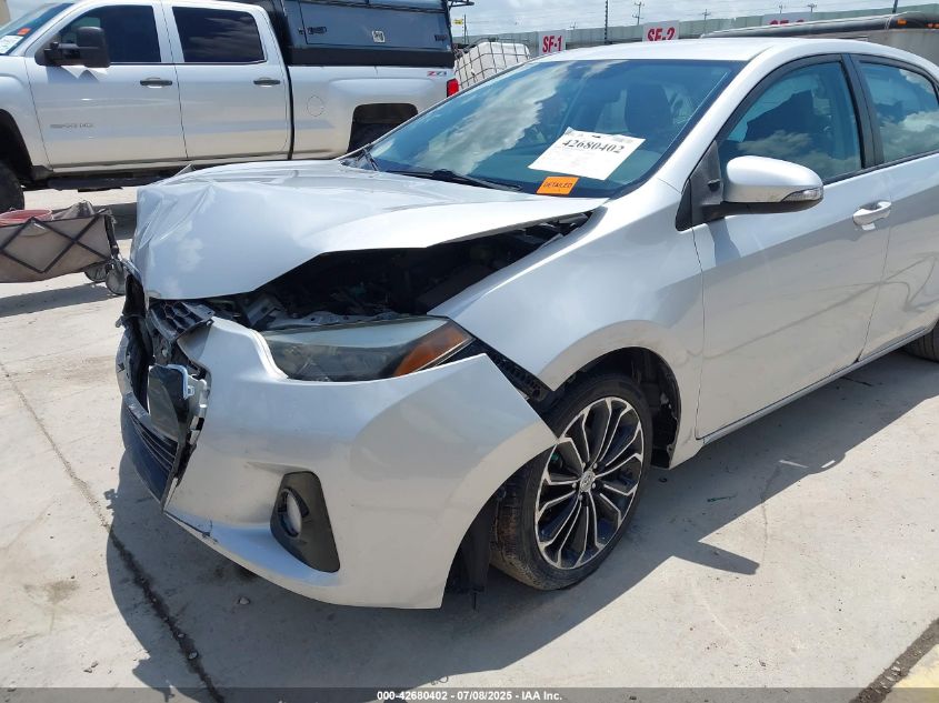 2016 Toyota Corolla S Plus VIN: 5YFBURHE3GP416688 Lot: 42680402