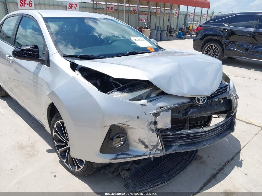 2016 Toyota Corolla S Plus VIN: 5YFBURHE3GP416688 Lot: 42680402