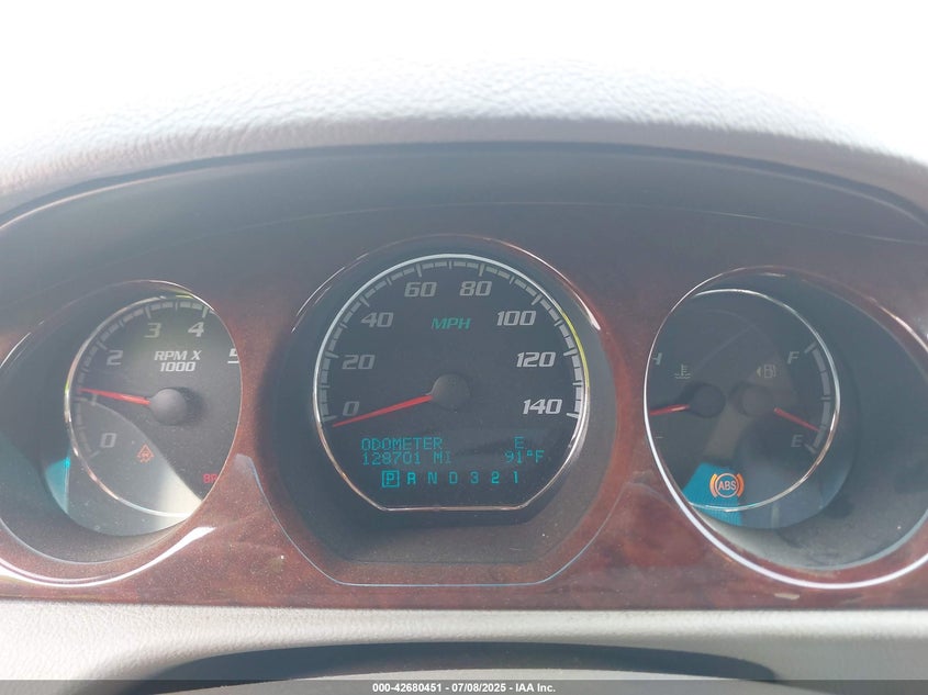 2009 BUICK LUCERNE VIN: 1G4HD57M09U118404