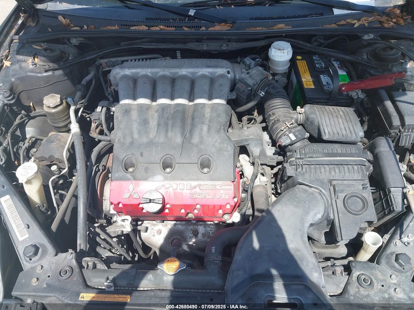 2008 MITSUBISHI ECLIPSE VIN: 4A3AK34TX8E033068