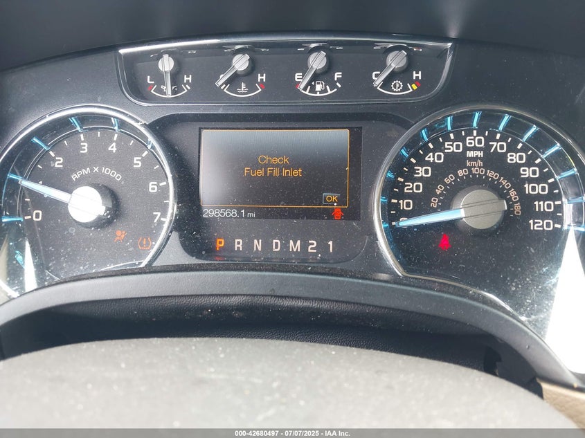 2011 Ford F-150 Lariat VIN: 1FTFW1CF5BFA32537 Lot: 42680497