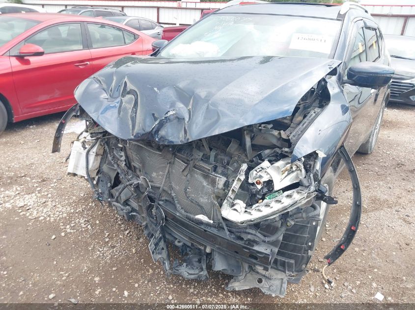 2016 Nissan Rogue Sv VIN: 5N1AT2MT0GC916158 Lot: 42680511