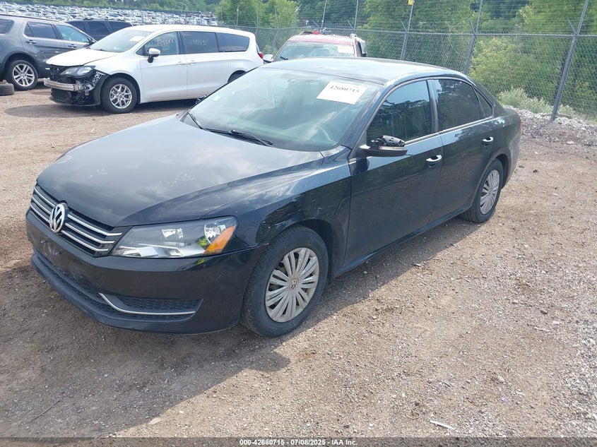 2014 VOLKSWAGEN PASSAT VIN: 1VWAS7A31EC097843