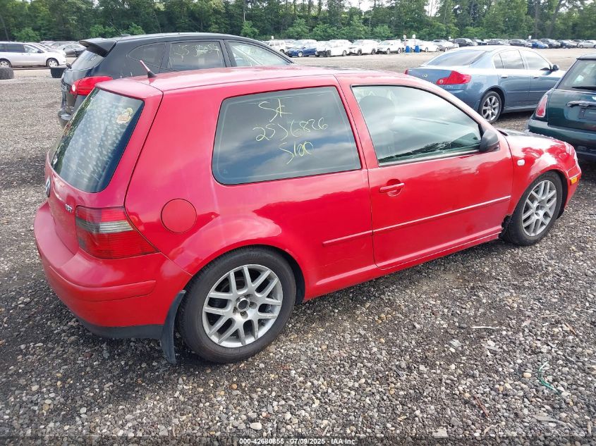 2003 Volkswagen Gti 1.8T