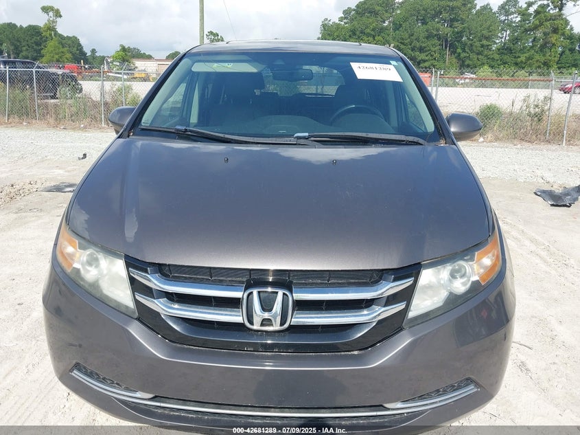 2016 Honda Odyssey Ex-L VIN: 5FNRL5H69GB069639 Lot: 42681289