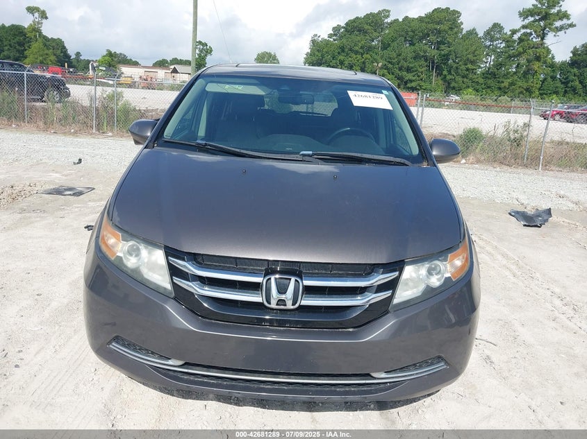 2016 Honda Odyssey Ex-L VIN: 5FNRL5H69GB069639 Lot: 42681289