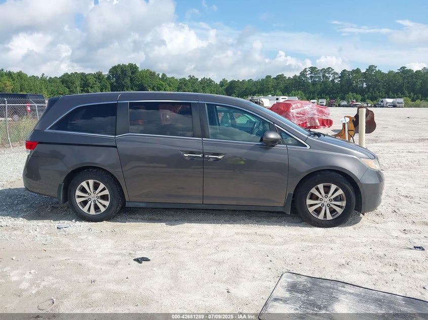 2016 Honda Odyssey Ex-L VIN: 5FNRL5H69GB069639 Lot: 42681289
