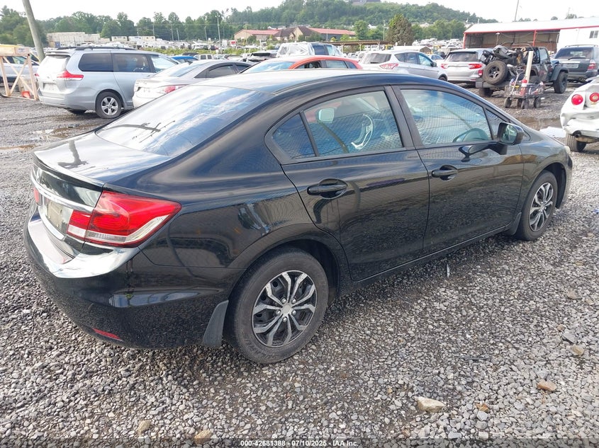 2015 HONDA CIVIC LX - 19XFB2F58FE103377