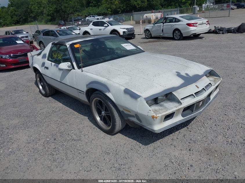1G1AS87H7DL165002 1983 Chevrolet Camaro Berlinetta auction photo 1