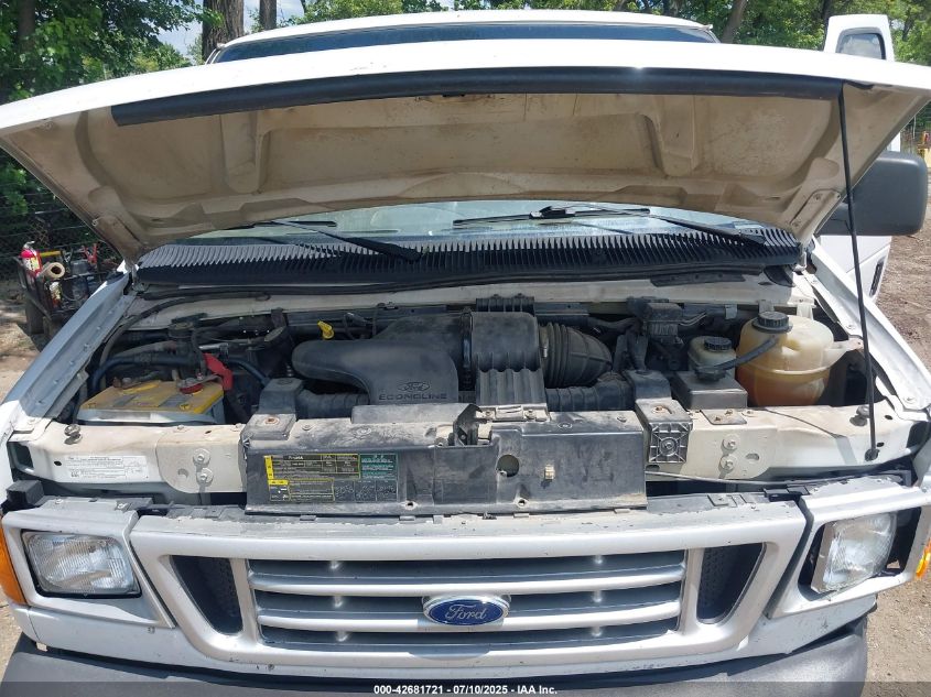 2005 Ford E-250 Commercial/Recreational VIN: 1FTNE24W35HA21662 Lot: 42681721