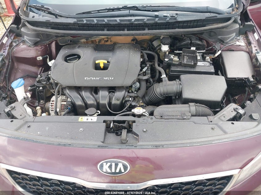 2017 KIA FORTE VIN: 3KPFL4A75HE147714