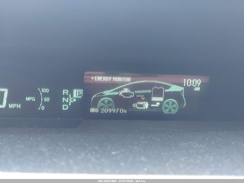 2010 TOYOTA PRIUS VIN: JTDKN3DU3A0167480