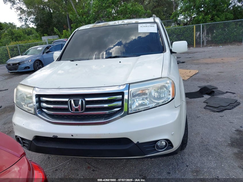 2013 HONDA PILOT TOURING - 5FNYF3H95DB011430