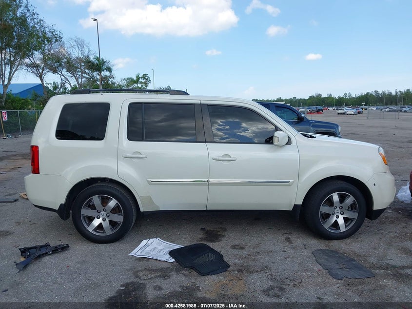 2013 HONDA PILOT TOURING - 5FNYF3H95DB011430