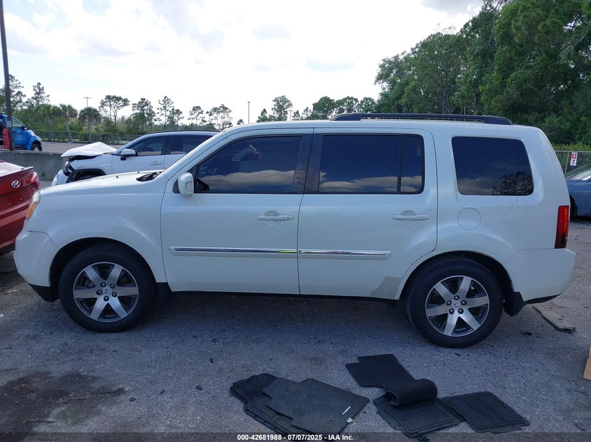 2013 HONDA PILOT TOURING - 5FNYF3H95DB011430