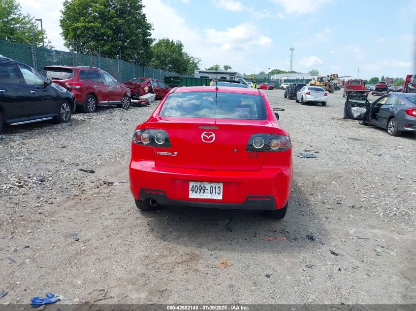 2008 Mazda Mazda3 I VIN: JM1BK32G081824410 Lot: 42682148