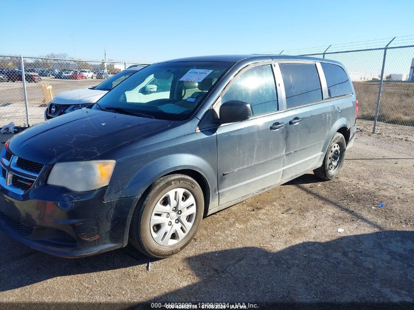 2014 DODGE GRAND CARAVAN SE - 2C4RDGBGXER451433