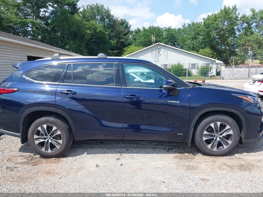 2020 TOYOTA HIGHLANDER HYBRID XLE - 5TDGBRCH9LS503736