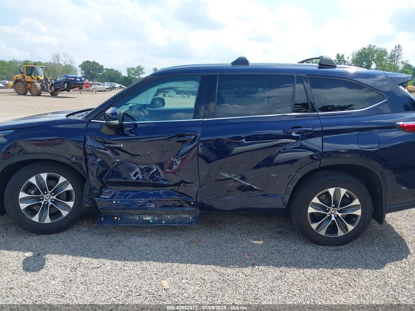2020 TOYOTA HIGHLANDER HYBRID XLE - 5TDGBRCH9LS503736