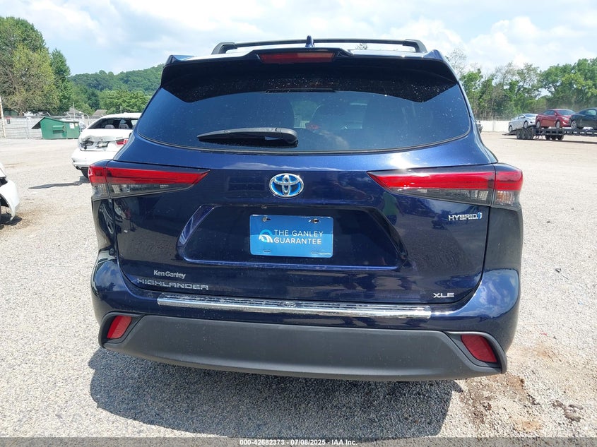 2020 TOYOTA HIGHLANDER HYBRID XLE - 5TDGBRCH9LS503736