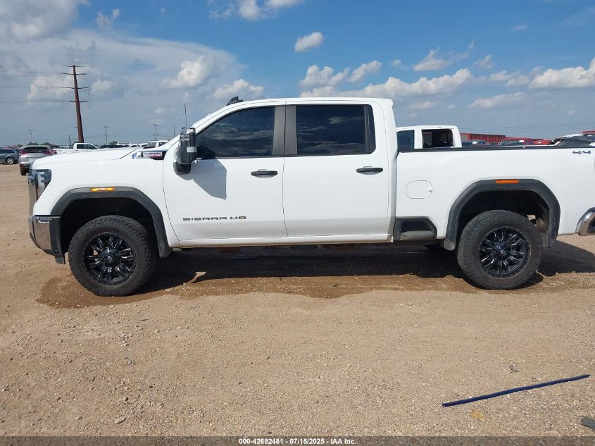 2024 GMC Sierra 2500Hd 4Wd Standard Bed Pro VIN: 1GT49LEY1RF464318 Lot: 42682481