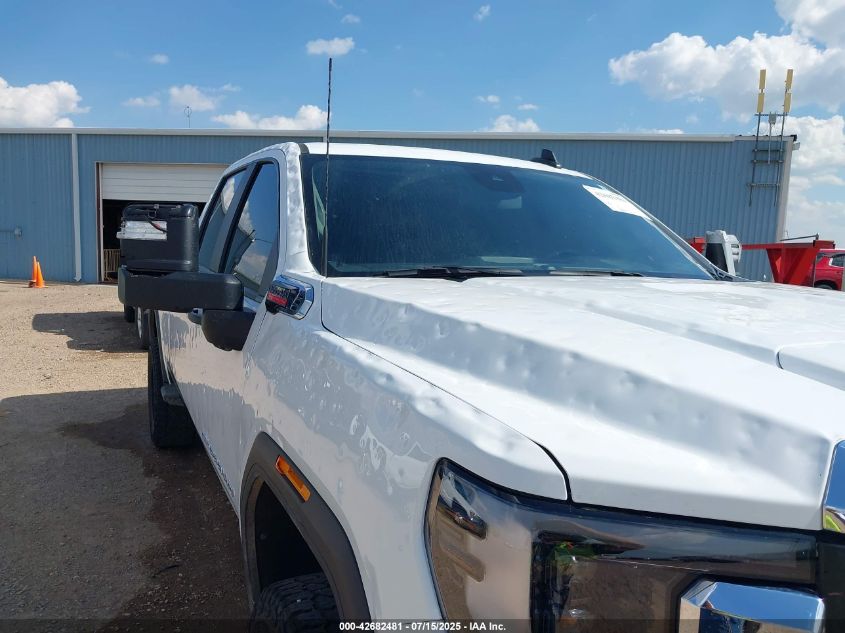 2024 GMC Sierra 2500Hd 4Wd Standard Bed Pro VIN: 1GT49LEY1RF464318 Lot: 42682481