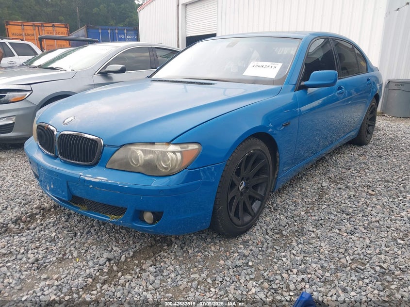 2006 BMW 750LI VIN: WBAHN83506DT59499