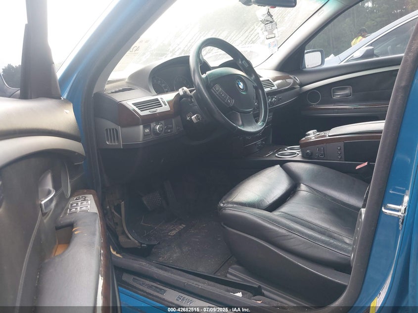 2006 BMW 750LI VIN: WBAHN83506DT59499