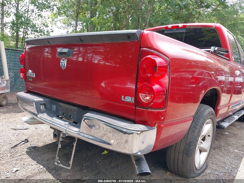 2008 Dodge Ram 1500 Slt VIN: 1D7HA18N78J168221 Lot: 42682782