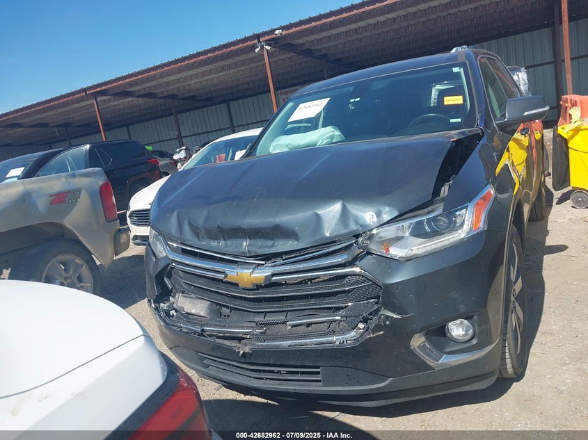 2021 CHEVROLET TRAVERSE AWD LT LEATHER - 1GNEVHKW5MJ208700