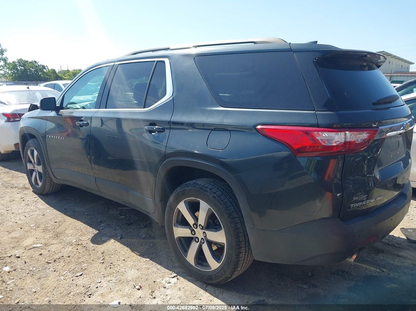 2021 CHEVROLET TRAVERSE AWD LT LEATHER - 1GNEVHKW5MJ208700