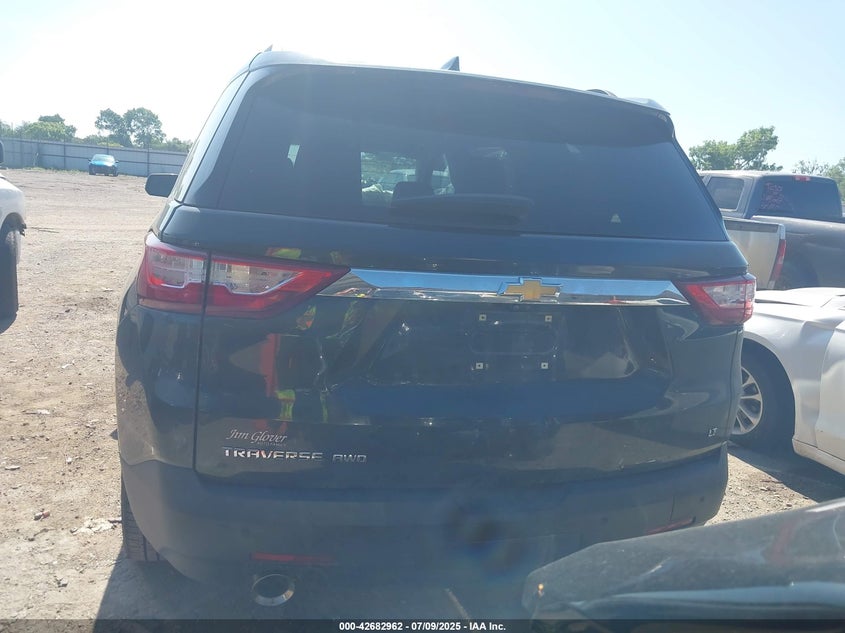 2021 CHEVROLET TRAVERSE AWD LT LEATHER - 1GNEVHKW5MJ208700