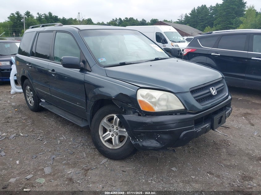 5FNYF18575B045534 2005 Honda Pilot Ex-L auction photo 1