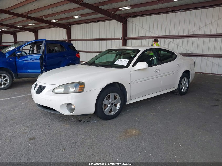 2006 PONTIAC GRAND PRIX VIN: 2G2WP552661229054
