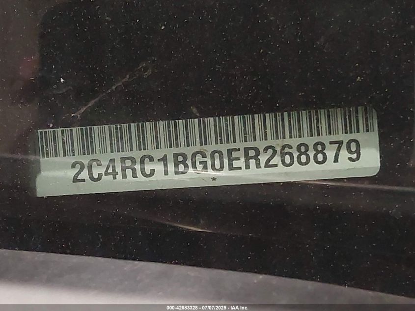 2014 Chrysler Town & Country Touring VIN: 2C4RC1BG0ER268879 Lot: 42683328