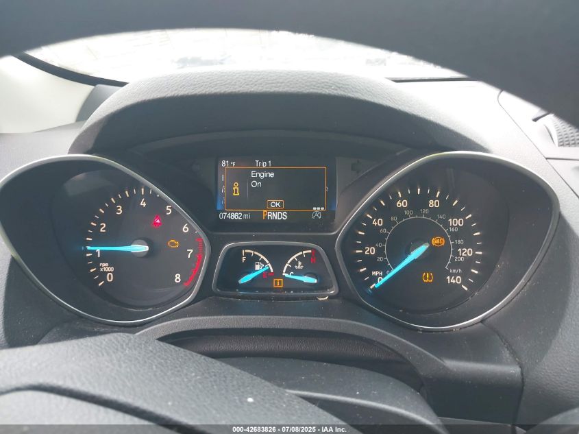 2017 Ford Escape Se VIN: 1FMCU0G93HUB04360 Lot: 42683826