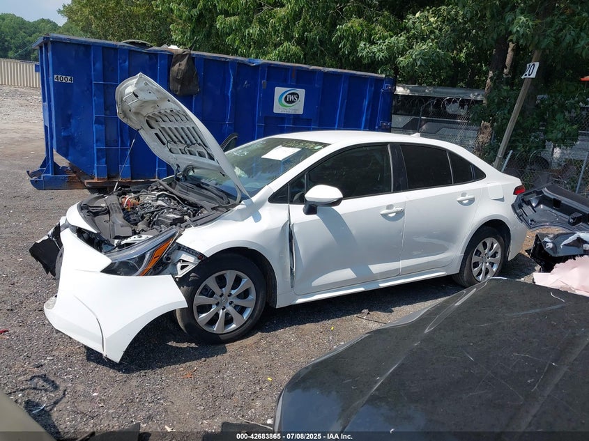 2021 Toyota Corolla Le VIN: 5YFEPMAE2MP225910 Lot: 42683865