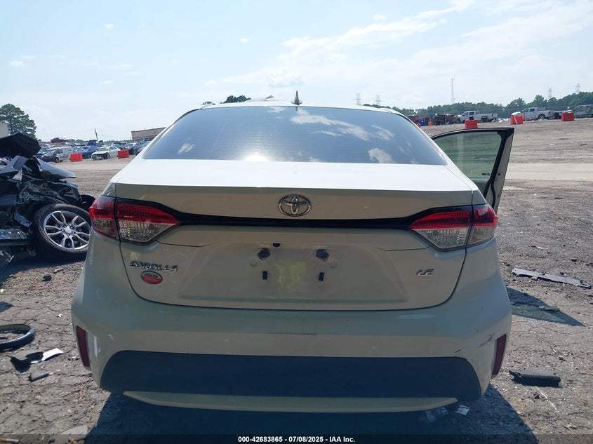 2021 Toyota Corolla Le VIN: 5YFEPMAE2MP225910 Lot: 42683865