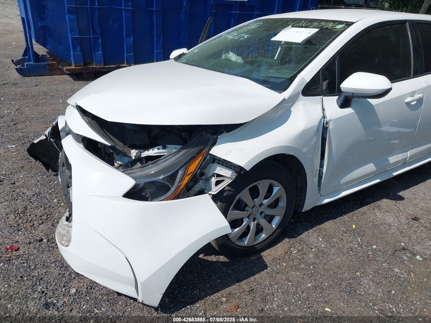 2021 Toyota Corolla Le VIN: 5YFEPMAE2MP225910 Lot: 42683865