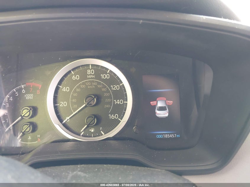 2021 Toyota Corolla Le VIN: 5YFEPMAE2MP225910 Lot: 42683865