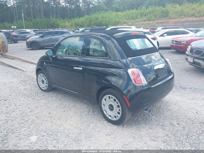 Vin: 3c3cffdr4ct360746, lot: 43177159, fiat 500c pop 20123