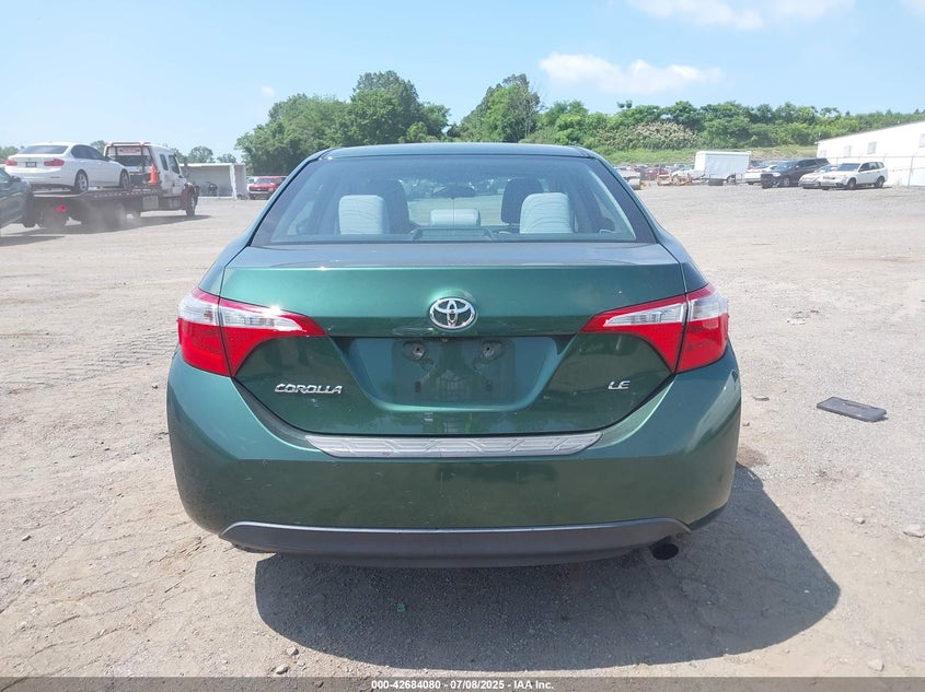 2014 TOYOTA COROLLA LE PLUS - 2T1BURHE9EC166385